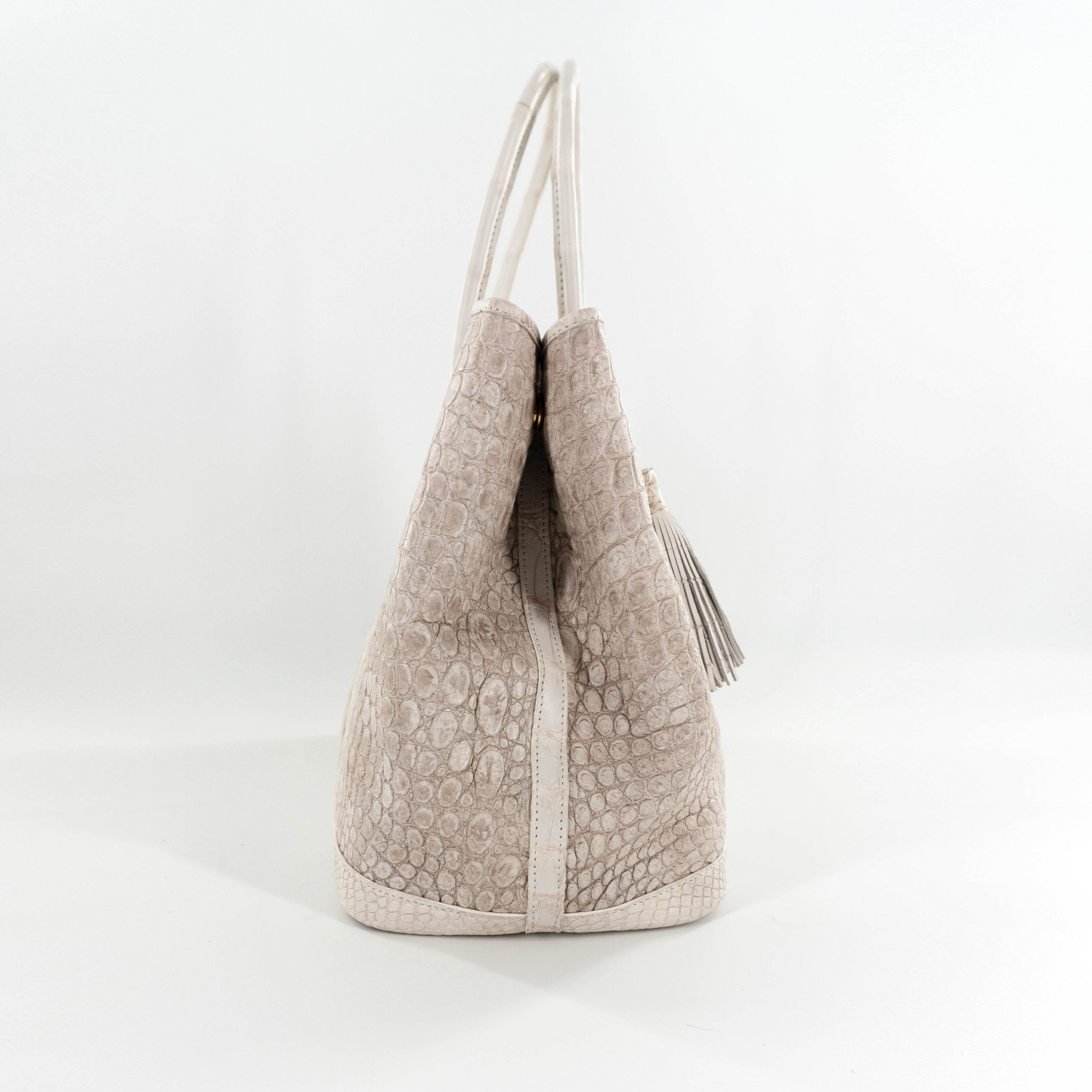 Garden Tote in Himalaya Crocodile Skin