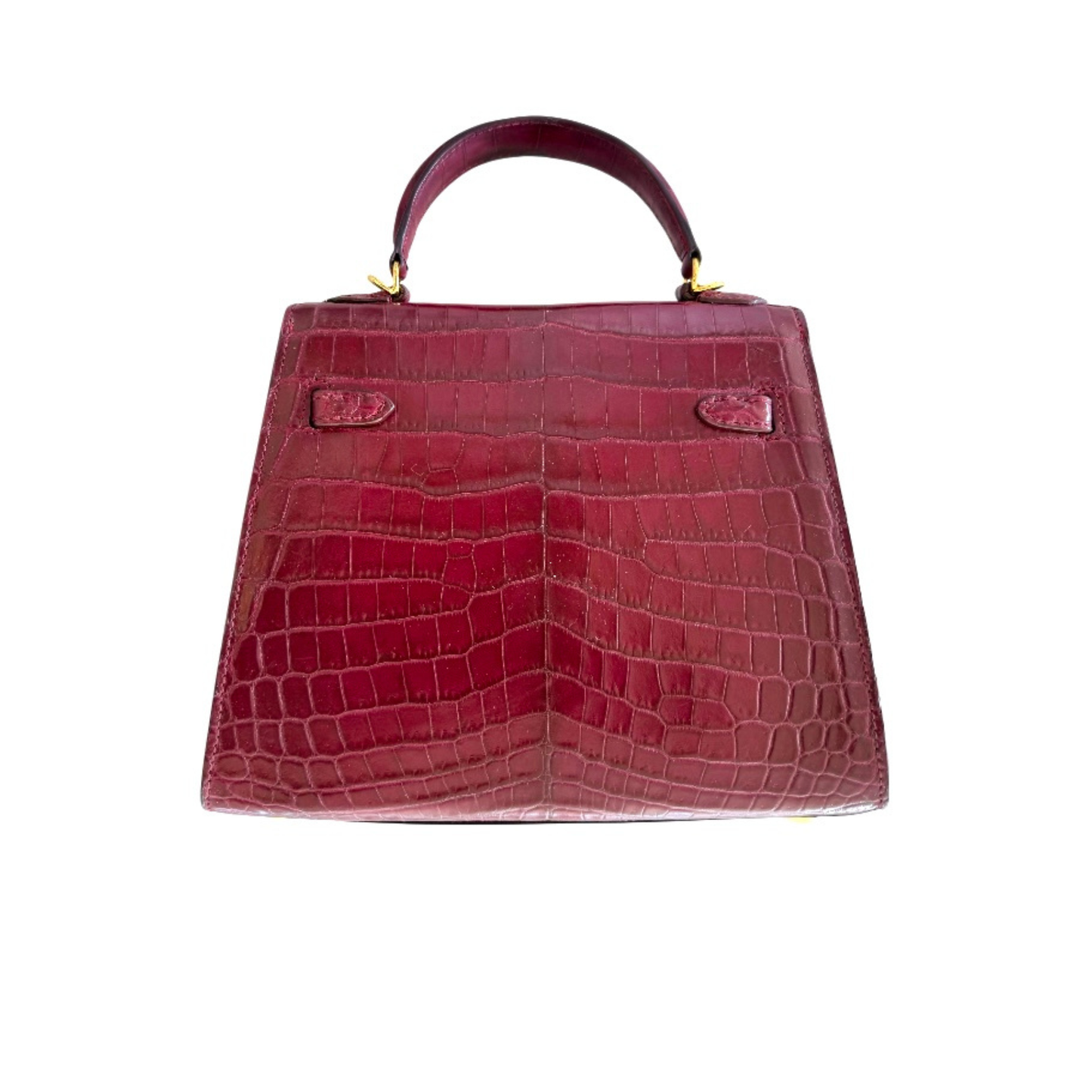 Princess Handbag in Merlot Nile Crocodile Belly Skin
