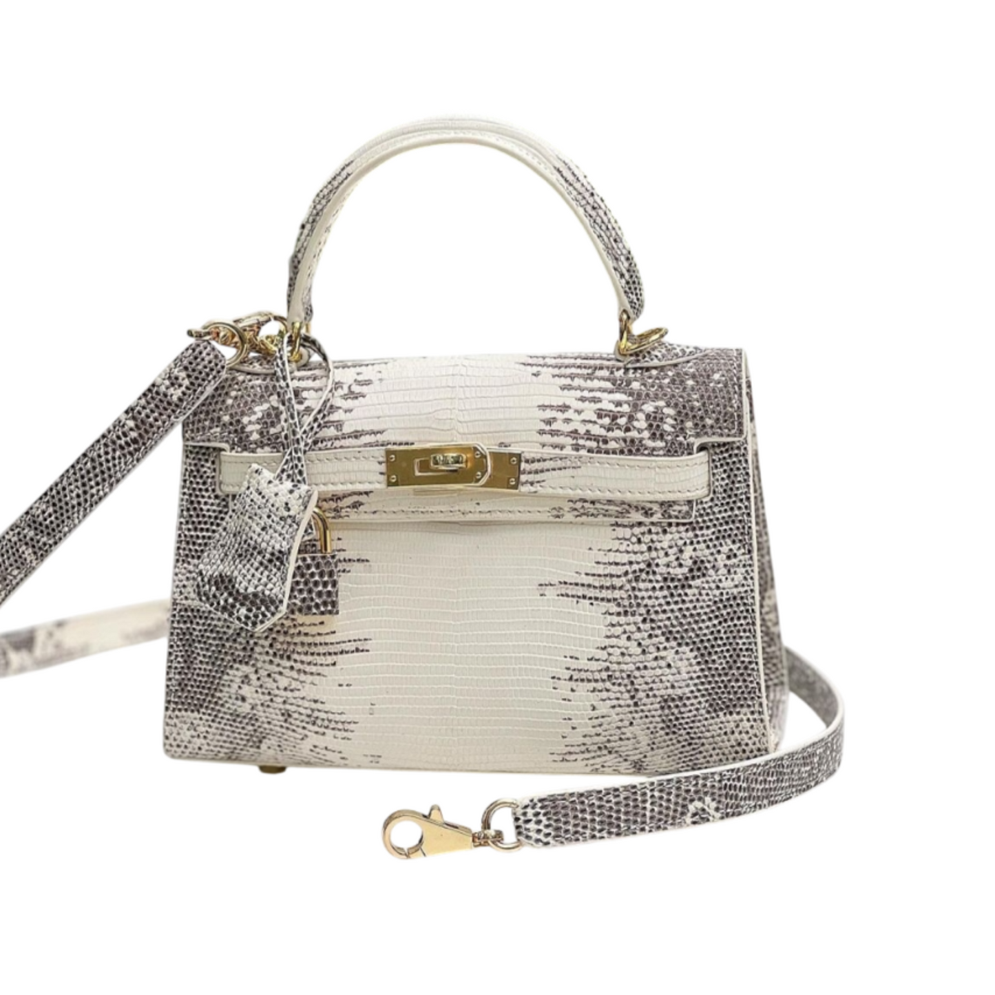 Mini Princess Handbag in Lizard Skin