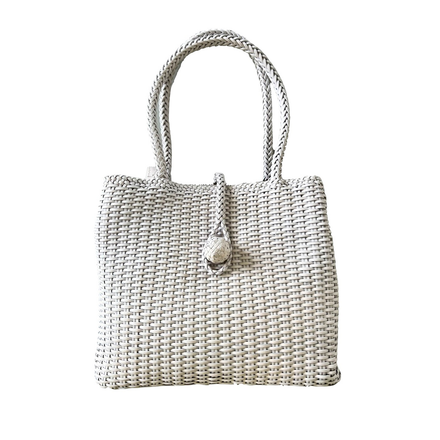 Woven Leather Tote