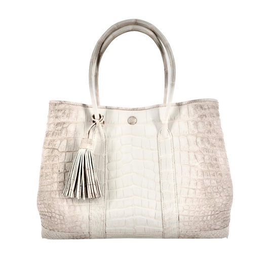 Garden Tote in Himalaya Crocodile Skin