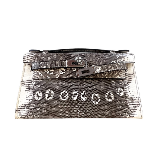 Princess Petite Handbag in Lizard Skin