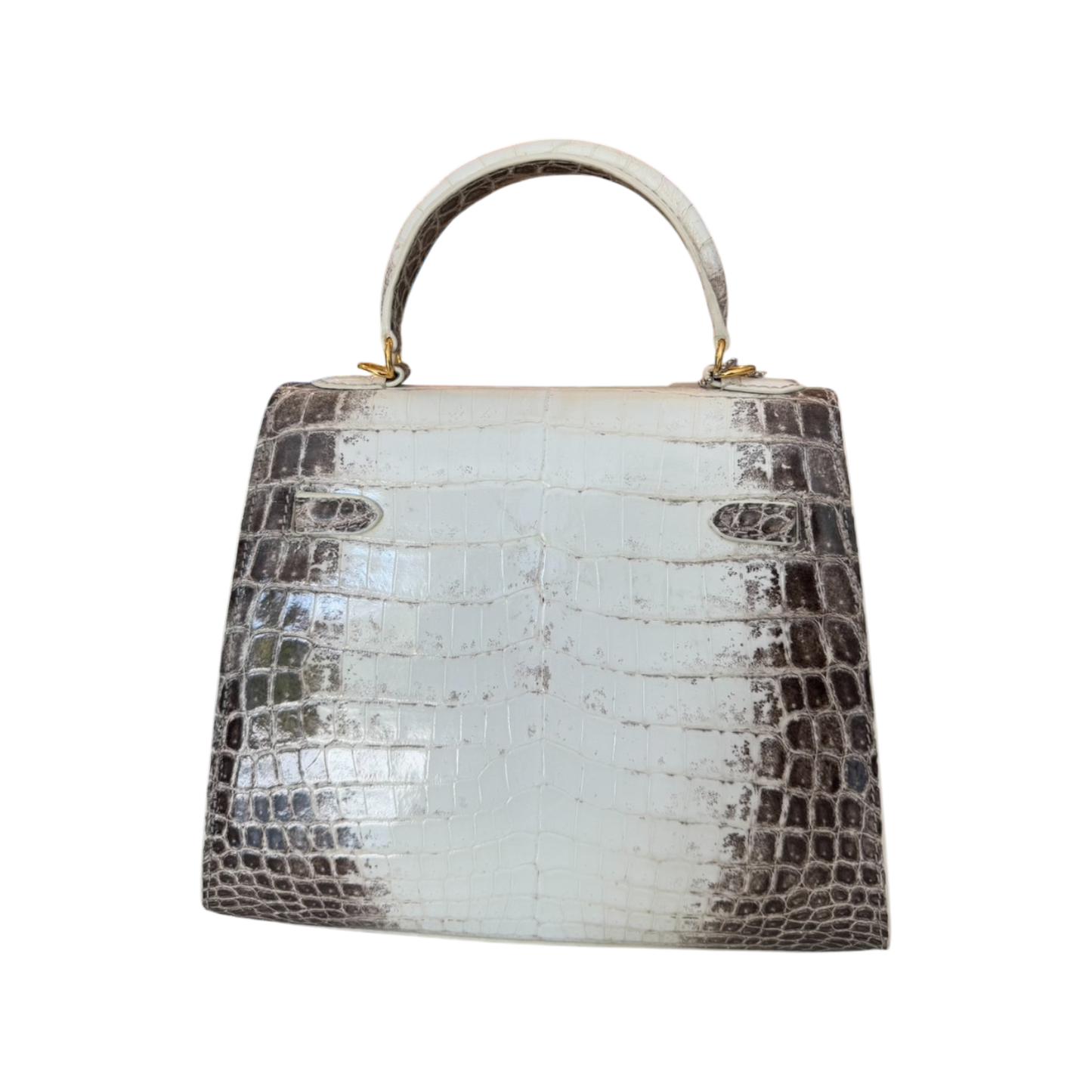 Princess Handbag in Shiny Himalaya Nile Crocodile Belly Skin