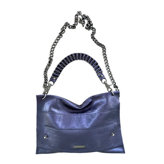 Large Midnight Blue Envelope Bag